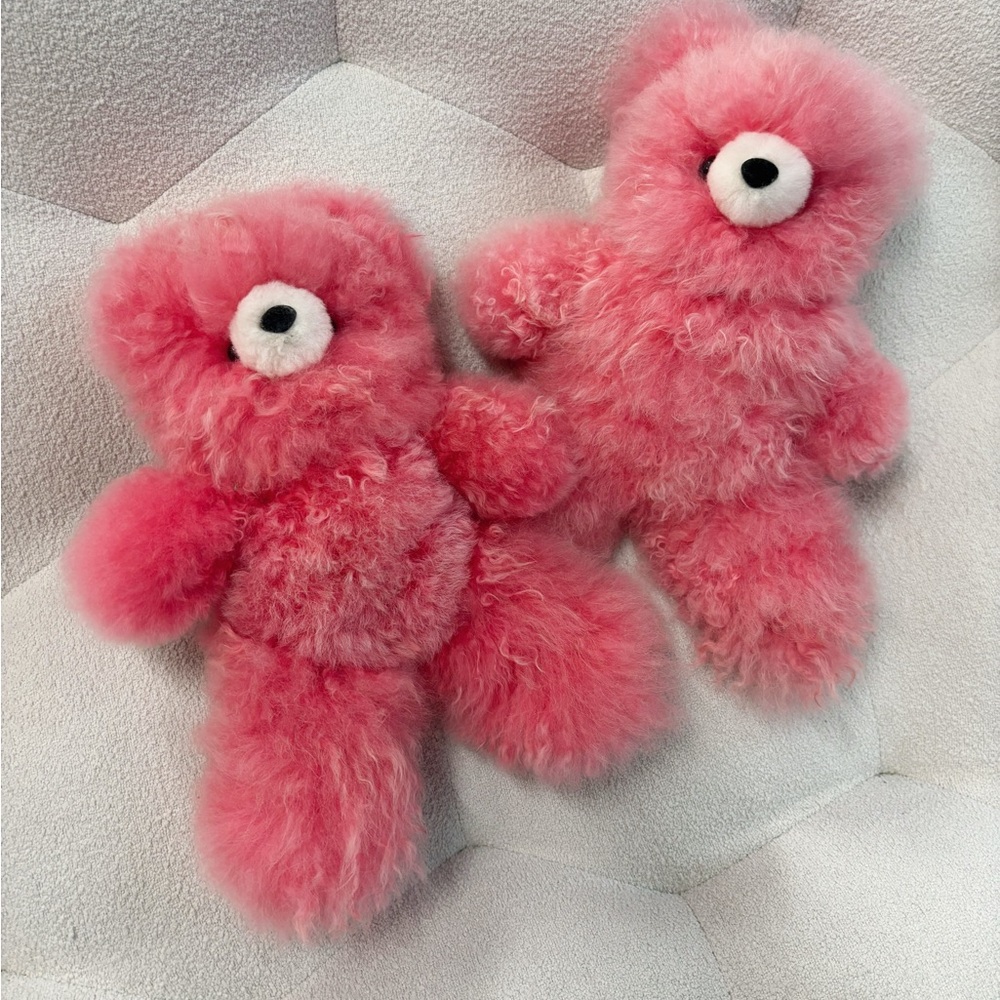 100% Alpaca teddy mini Bears